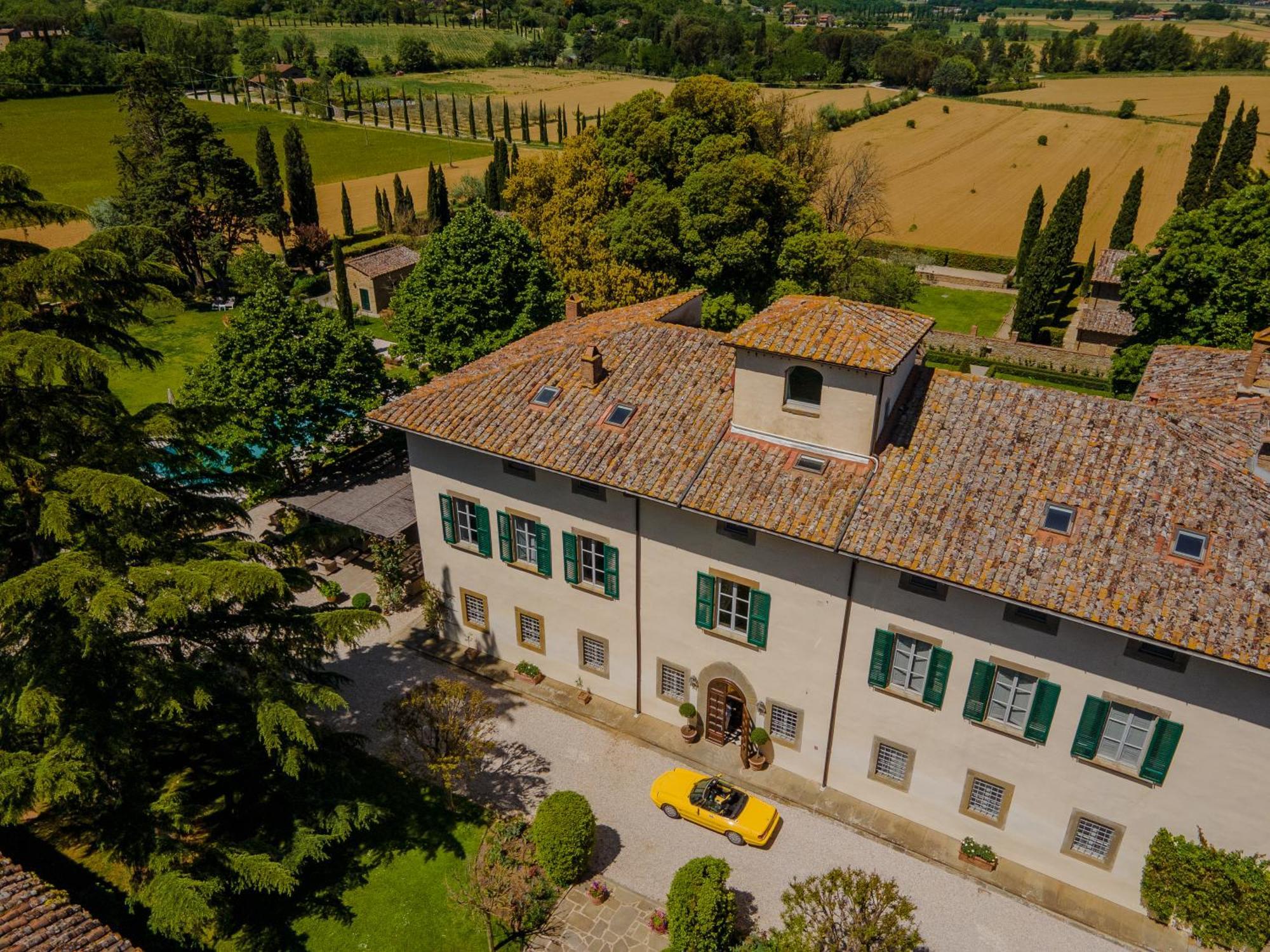 Villa Di Piazzano - Small Luxury Hotels Of The World コルトーナ エクステリア 写真